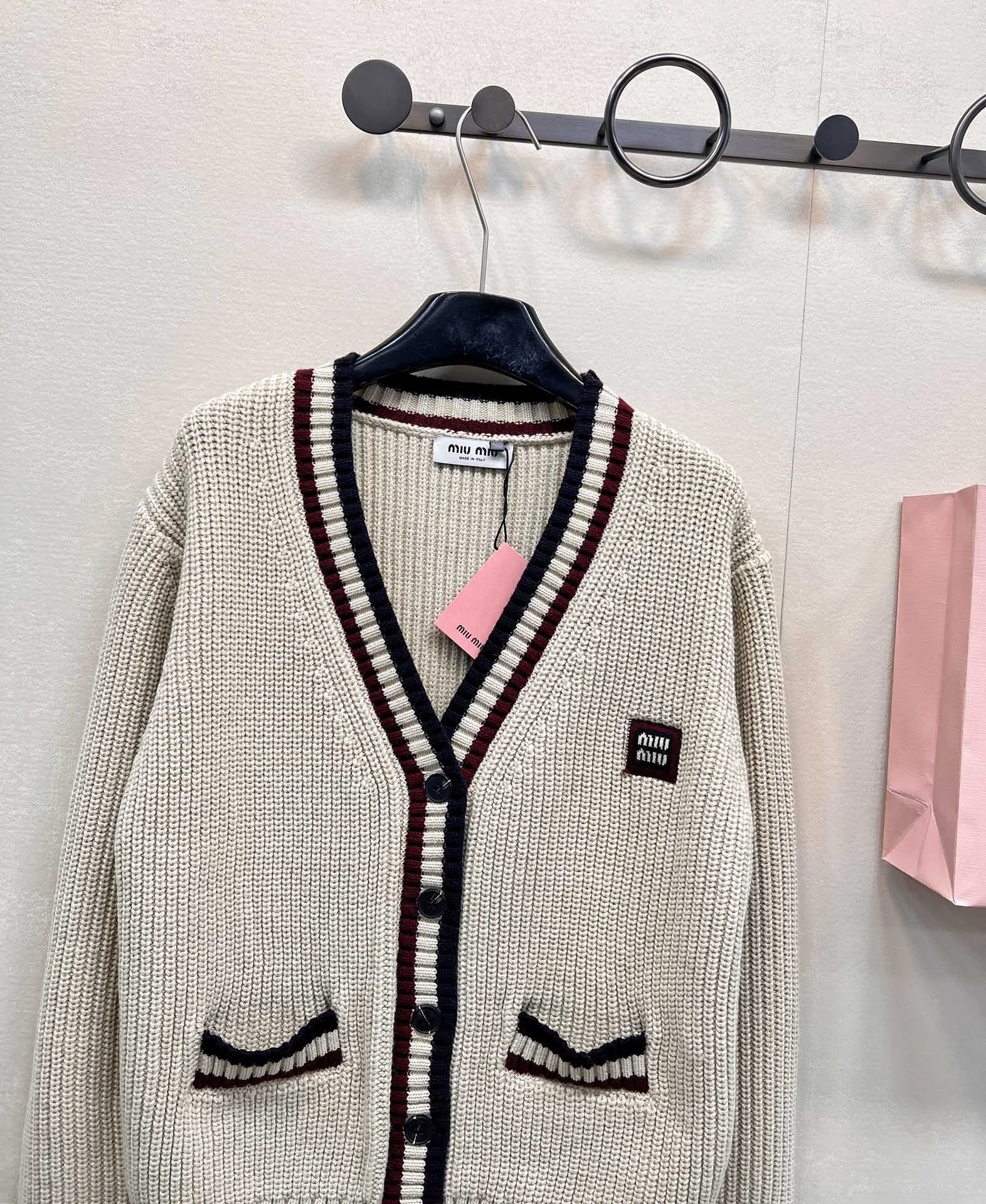 MIU MIU Sweaters Wool S M L B65202608040135 - Image 6