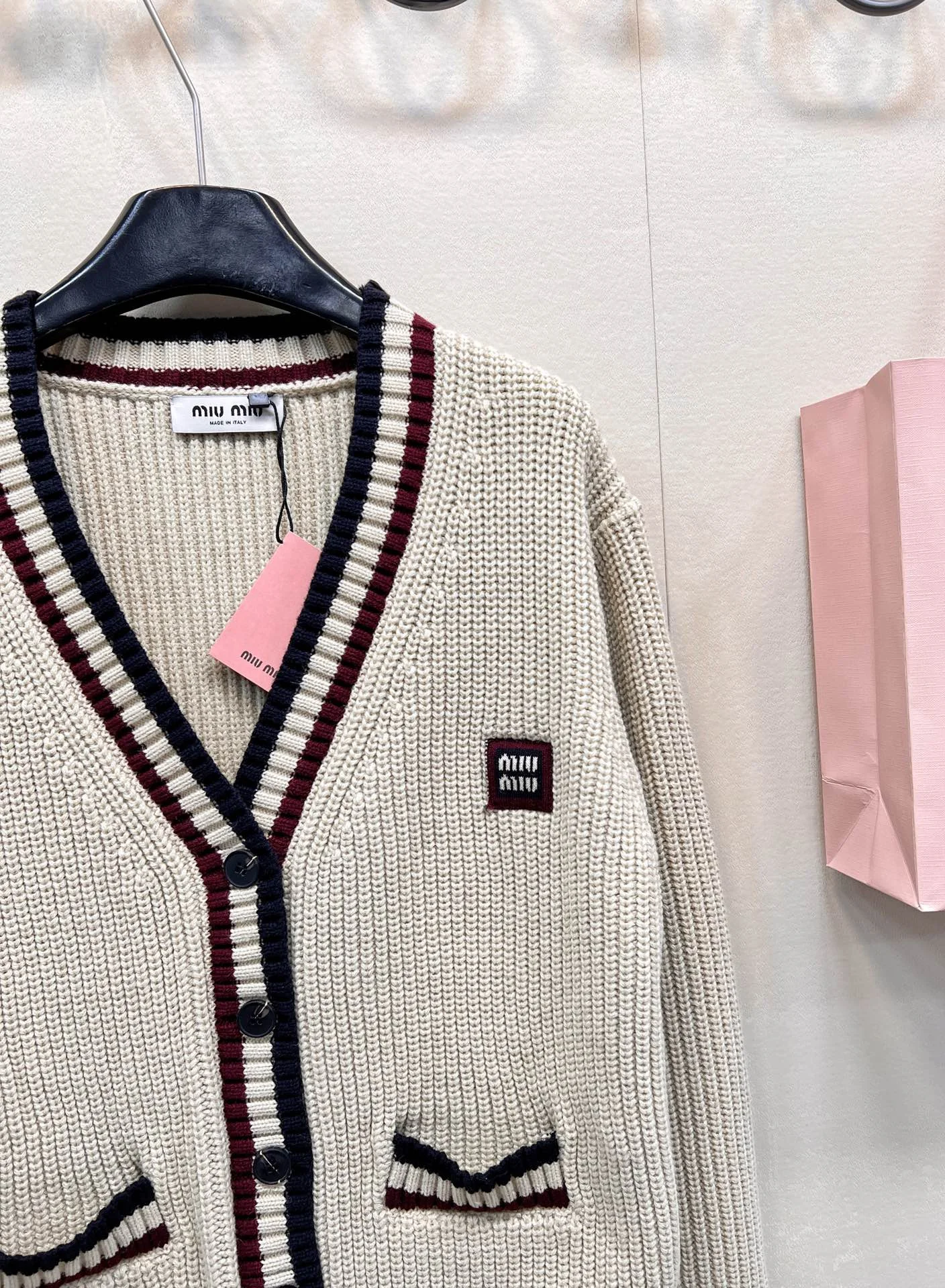 MIU MIU Sweaters Wool S M L B65202608040135 - Image 7