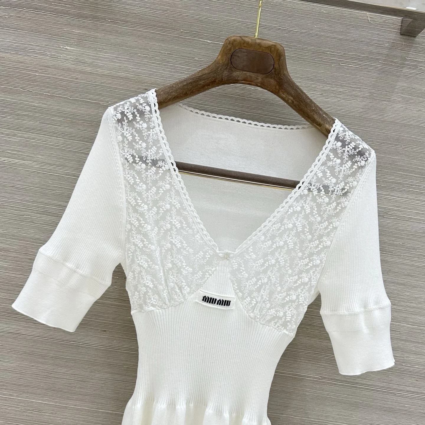 MIU MIU Sweaters Yarn S B65202608040068 - Image 2