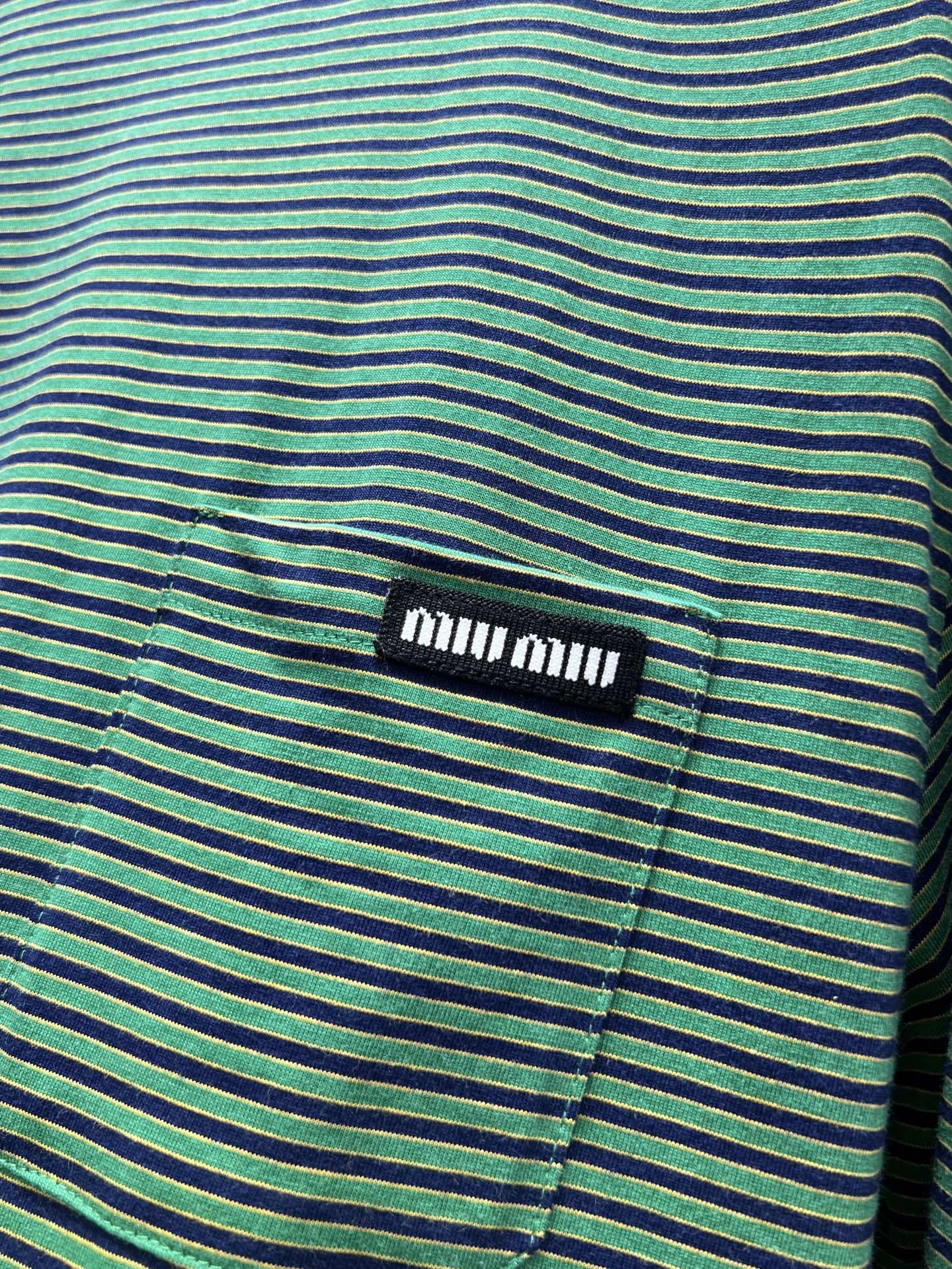 MIU MIU T-shirts Cotton 36-40 B05202608041579 - Image 5