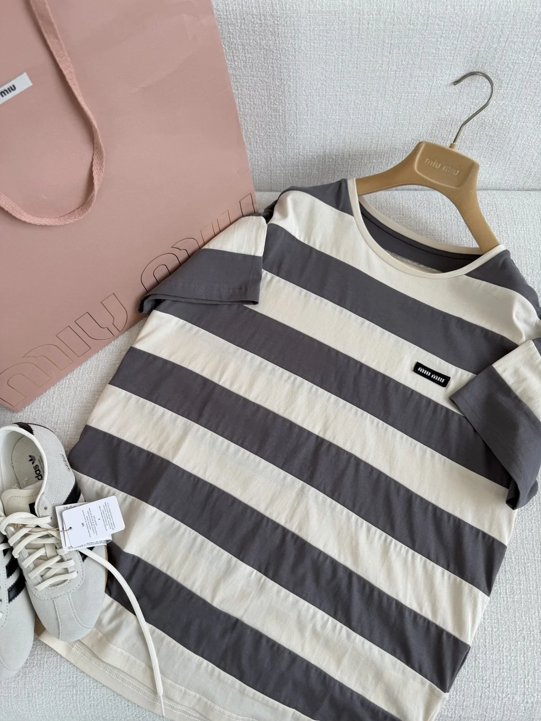 MIU MIU T-shirts Cotton Blend One Size A90202608042713
