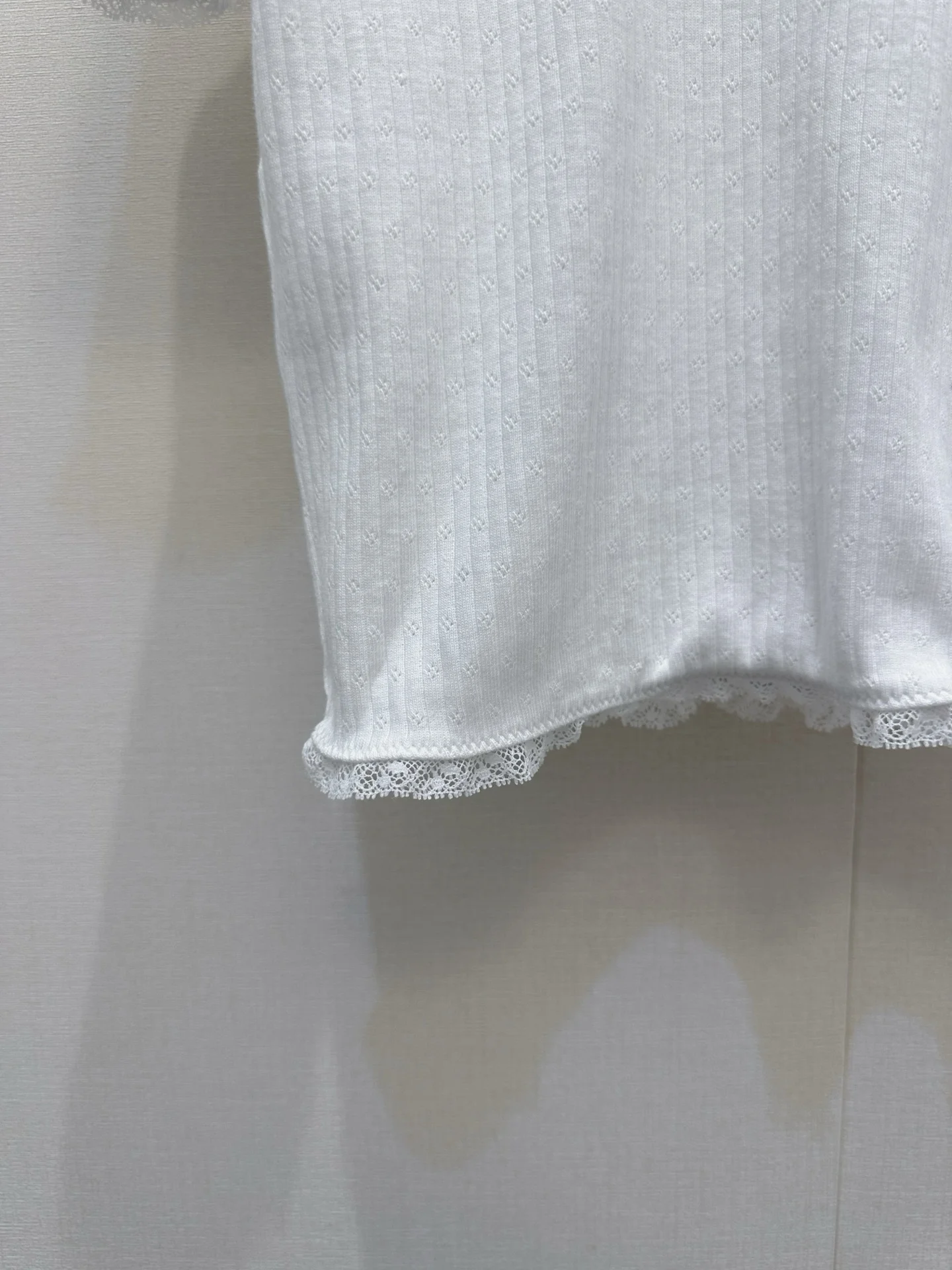 MIU MIU T-shirts Cotton Lace S-L A85202608042895 - Image 4