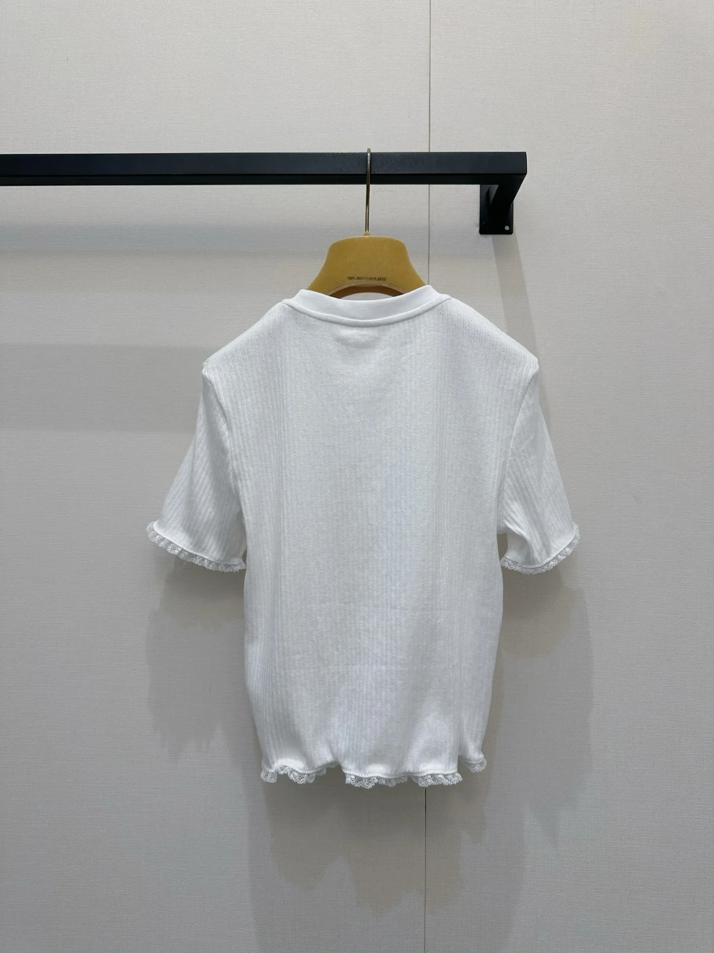 MIU MIU T-shirts Cotton Lace S-L A85202608042895 - Image 7