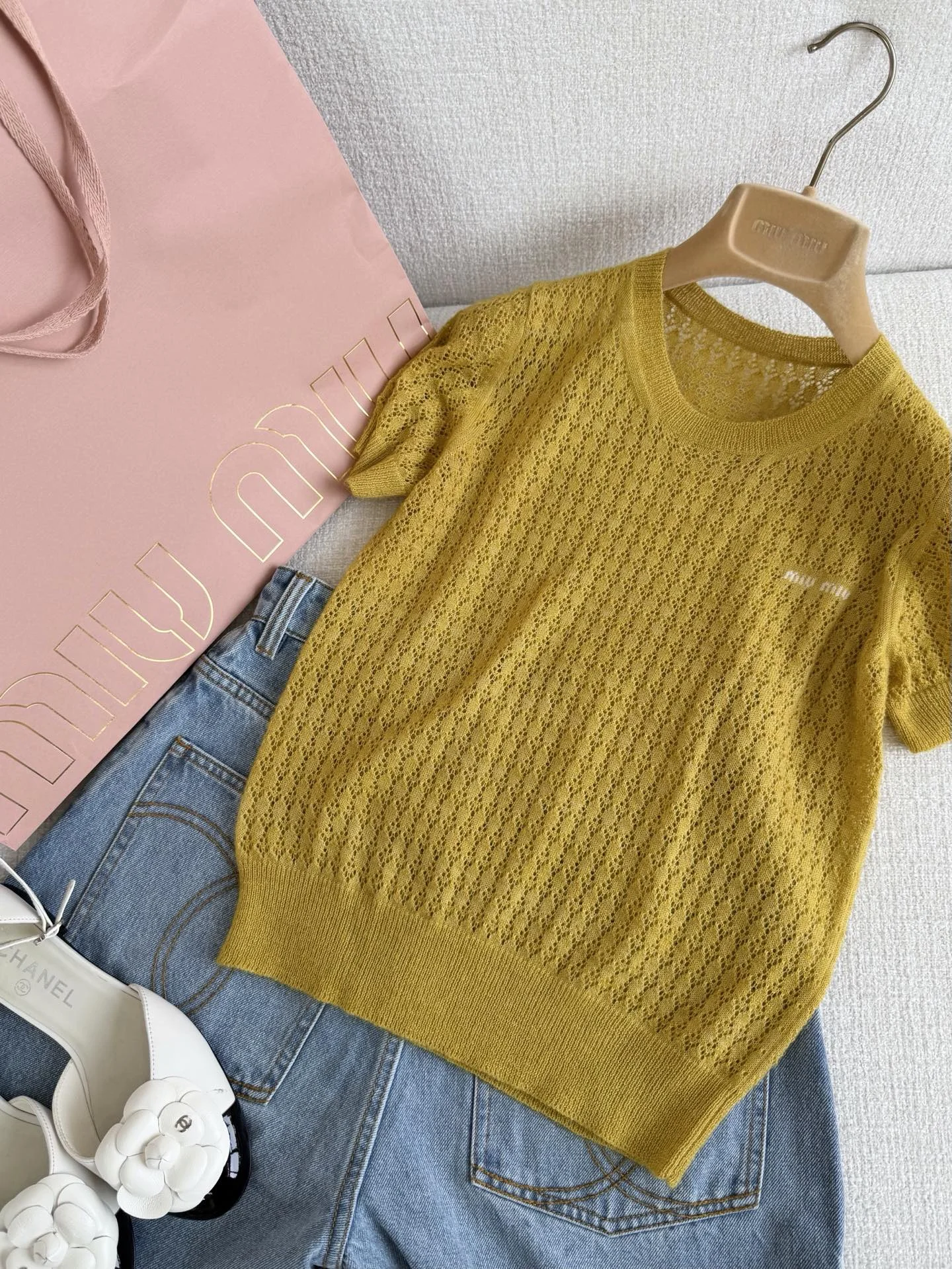 MIU MIU T-shirts Cotton One Size B10202608040199
