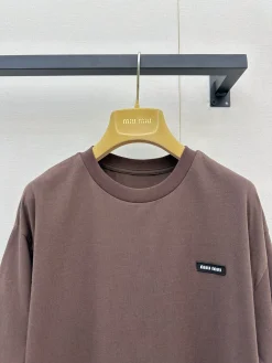 Alternative view of MIU MIU T-shirts Cotton S-L B15202608041508