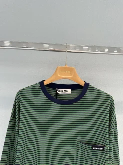 Alternative view of MIU MIU T-shirts Cotton S M L A75202608042777