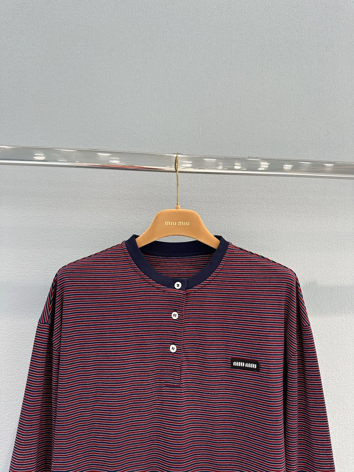 MIU MIU T-shirts Cotton S M L A85202608040842 - Image 2