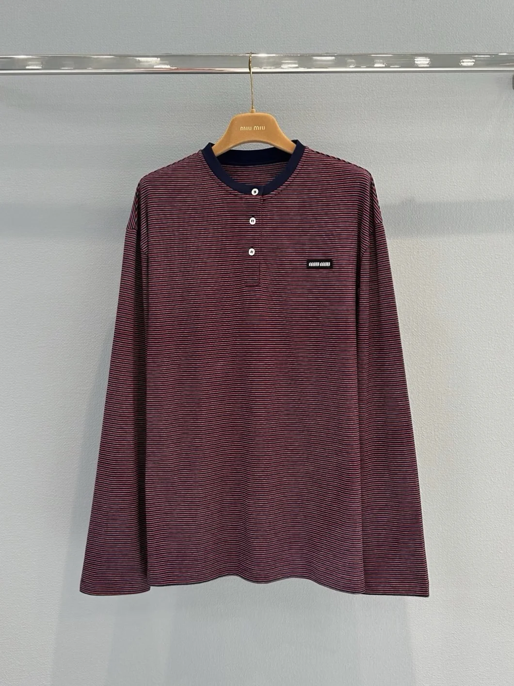 MIU MIU T-shirts Cotton S M L A85202608040842 - Image 3