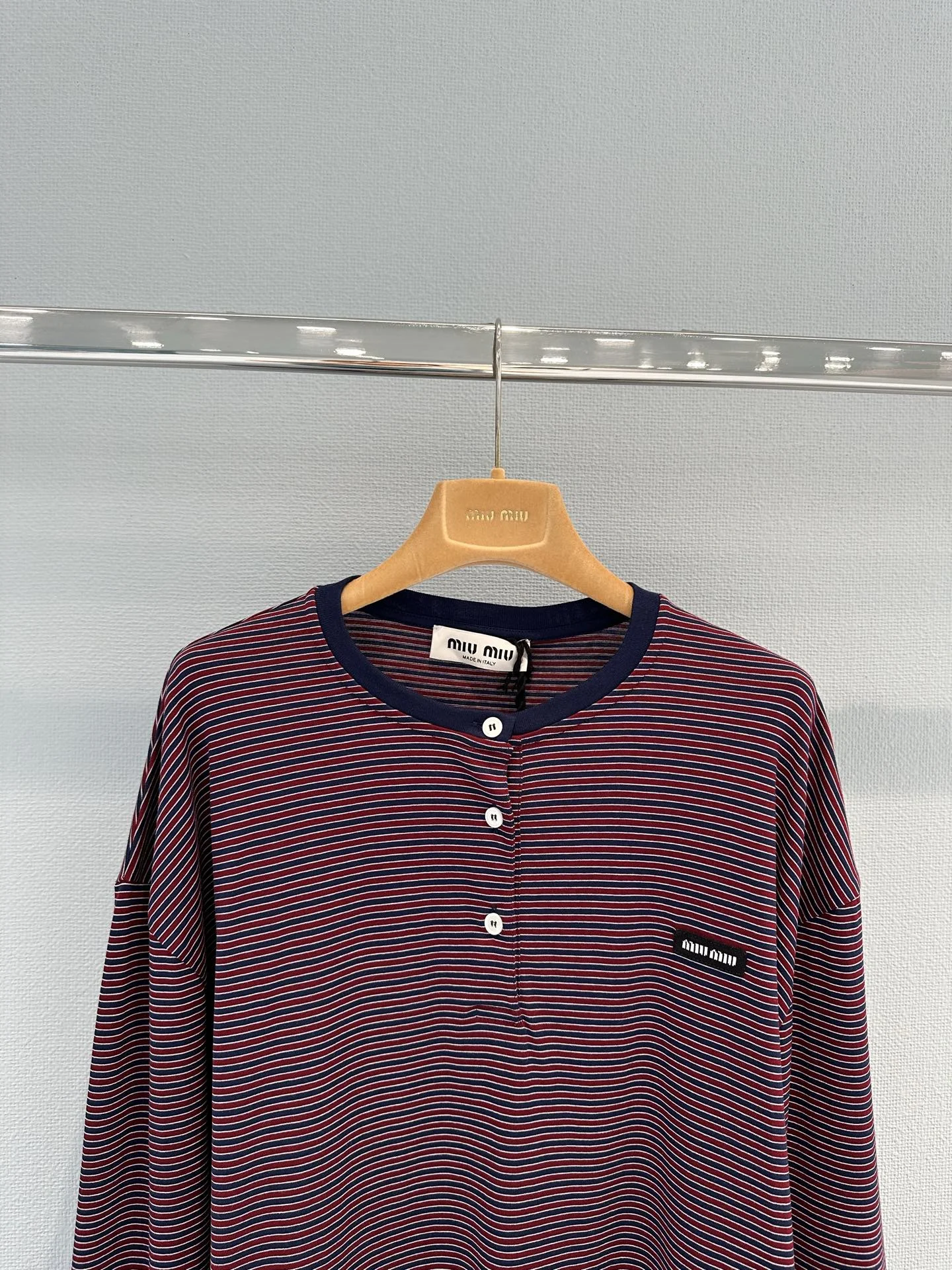 MIU MIU T-shirts Cotton S-M-L B00202608042776 - Image 2