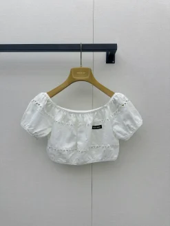 MIU MIU T-shirts Cotton S-M-L B75202608041520