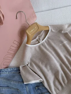 Alternative view of MIU MIU T-shirts S-L B70202608041165
