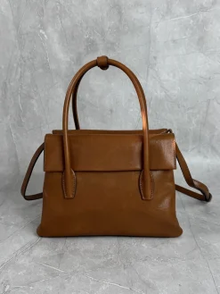 Alternative view of MIU MIU Top Handle Bags Leather (Brown) 23CM G10202608091068