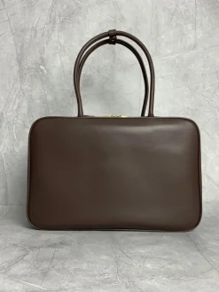 Alternative view of MIU MIU Top Handle Bags Leather (Brown-Gold) 34X10X23 CM G80202608091364