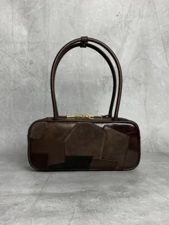 Alternative view of MIU MIU Top Handle Bags Mixed Leather (Brown) 28X12X9CM G80202608091044