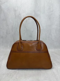 Alternative view of MIU MIU Top Handle Bags Vegetable-tanned Lambskin (Brown) 40X24X13CM I00202608090372