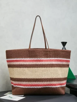 Alternative view of MIU MIU Totes Bags (Brown-Beige) 40X34X16CM E50202608090392