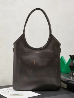 Alternative view of MIU MIU Totes Bags Calf Leather (Brown-Orange) 35X40CM F50202608091259