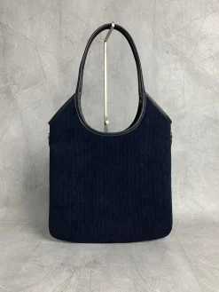 Alternative view of MIU MIU Totes Bags Calf Leather (Navy-Black) 35X40CM E50202608090111