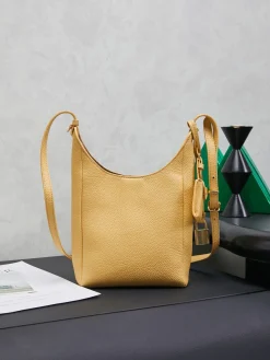 Alternative view of MIU MIU Totes Bags Calf Leather (Yellow-Gold) 18X10X7CM F30202608091074