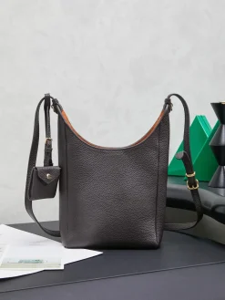 Alternative view of MIU MIU Totes Bags Calfskin Leather (Brown-Gold) 18X10X7CM F30202608091077