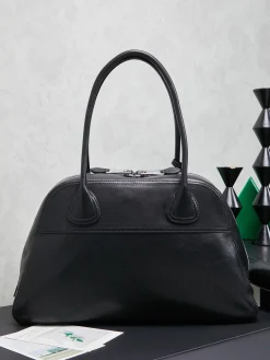 Alternative view of MIU MIU Totes Bags Distressed Lambskin (Black) 40X24X13CM I00202608090598