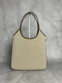 Alternative view of MIU MIU Totes Bags Leather (Beige-Brown) 35X40X60 CM E50202608090121