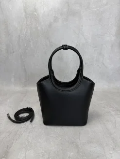Alternative view of MIU MIU Totes Bags Leather (Black) 17X19X8CM E80202608090771