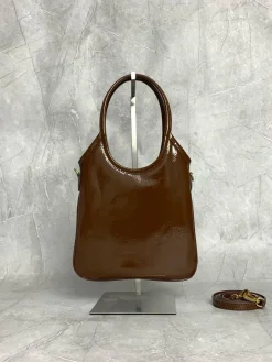 Alternative view of MIU MIU Totes Bags Leather (Brown-Gold) 20X24CM E50202608090617