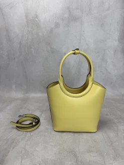 Alternative view of MIU MIU Totes Bags Leather (Yellow) 17X19X8CM E80202608090768
