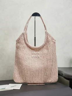 MIU MIU Totes Bags Sequin Mesh (Rose Gold) 35X40CM G00202608090295