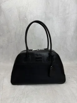 MIU MIU Totes Bags Vegetable-tanned Lambskin (Black) 40X24X13CM I00202608090545