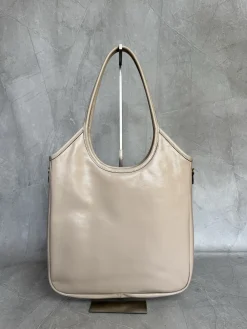 Alternative view of MIU MIU Totes Bags Waxed Calfskin (Beige) 35X40CM F50202608091404