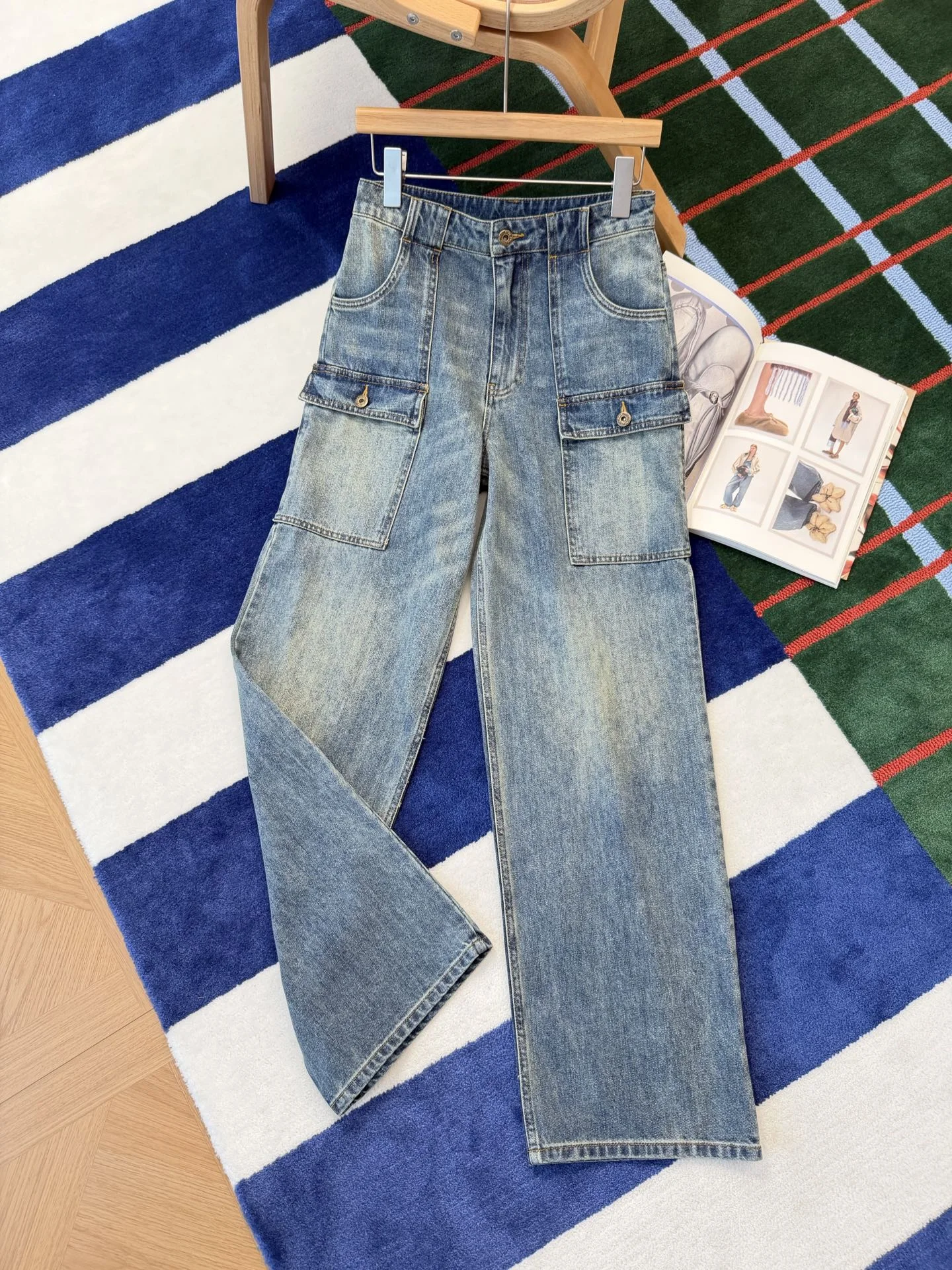 MIU MIU Trousers Denim S-M-L C15202608040676