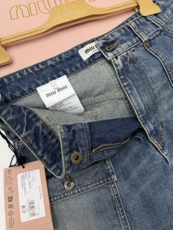 Alternative view of MIU MIU Trousers Denim S-M-L C25202608040499