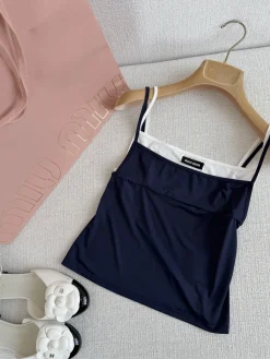 MIU MIU Vests Cotton Blend One Size A75202608041164