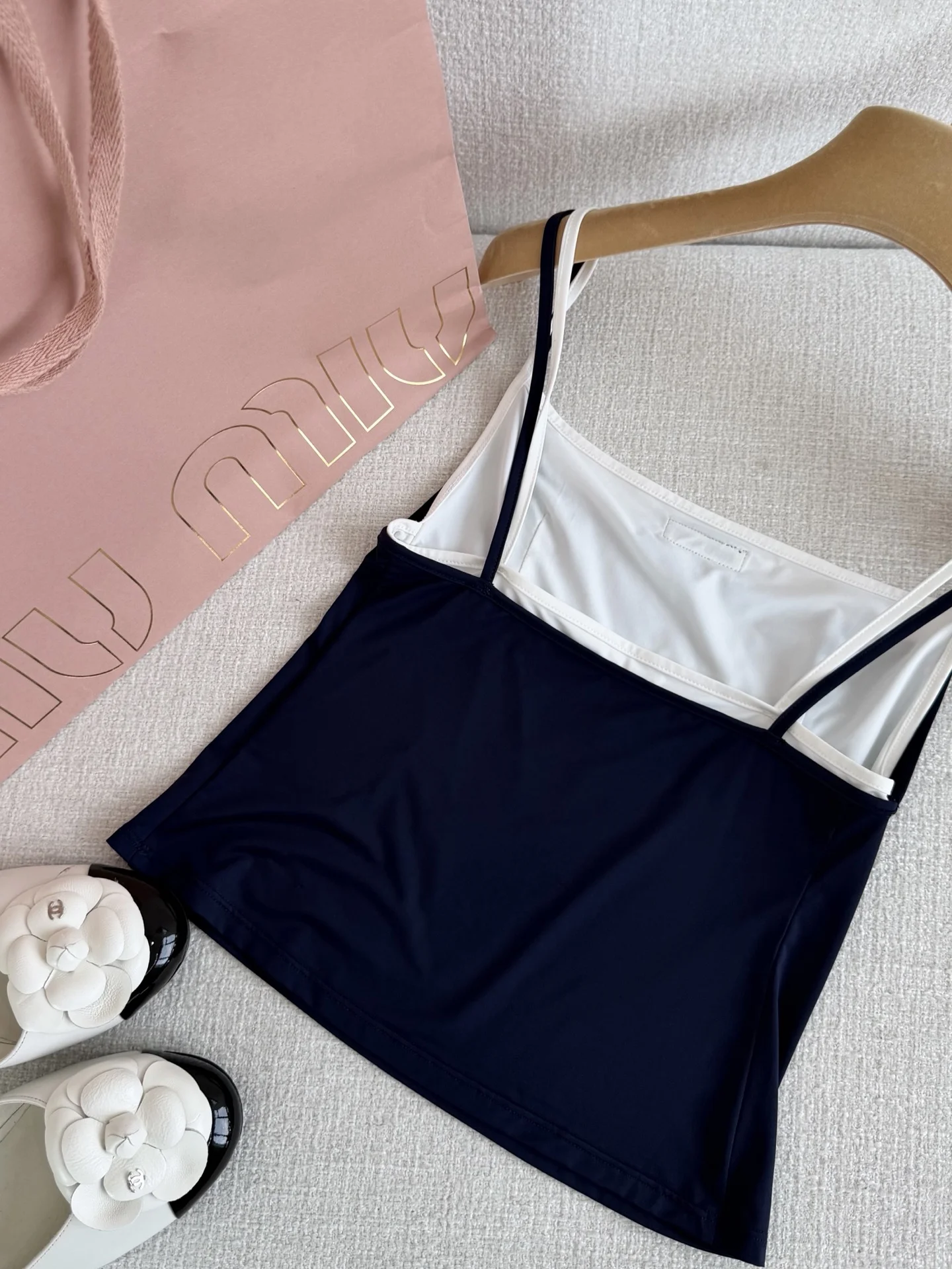MIU MIU Vests Cotton Blend One Size A75202608041164 - Image 7