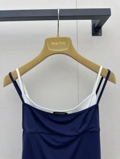 Alternative view of MIU MIU Vests Cotton Blend One Size B15202608042140