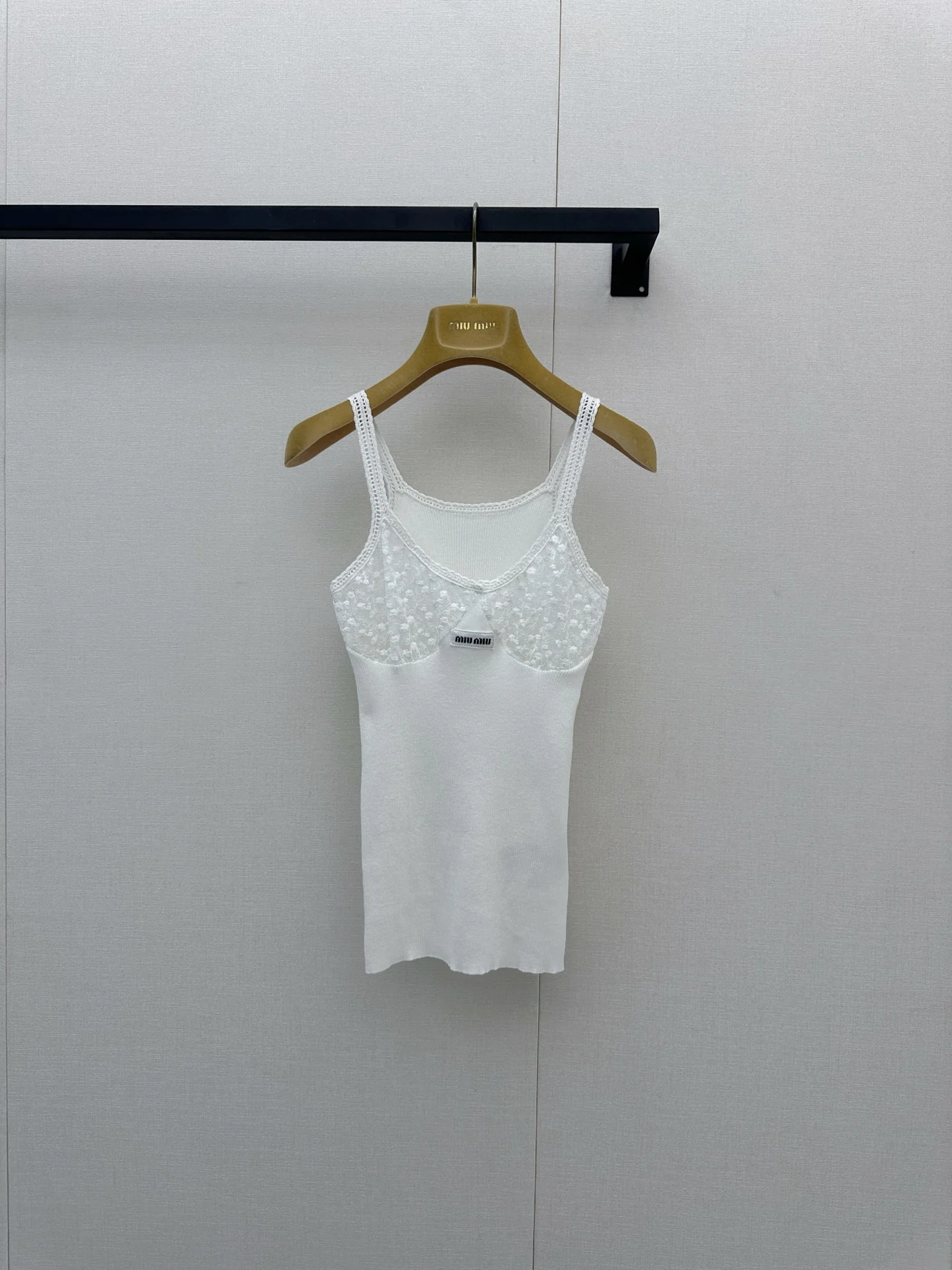 MIU MIU Vests Cotton Lace S-L C15202608042136