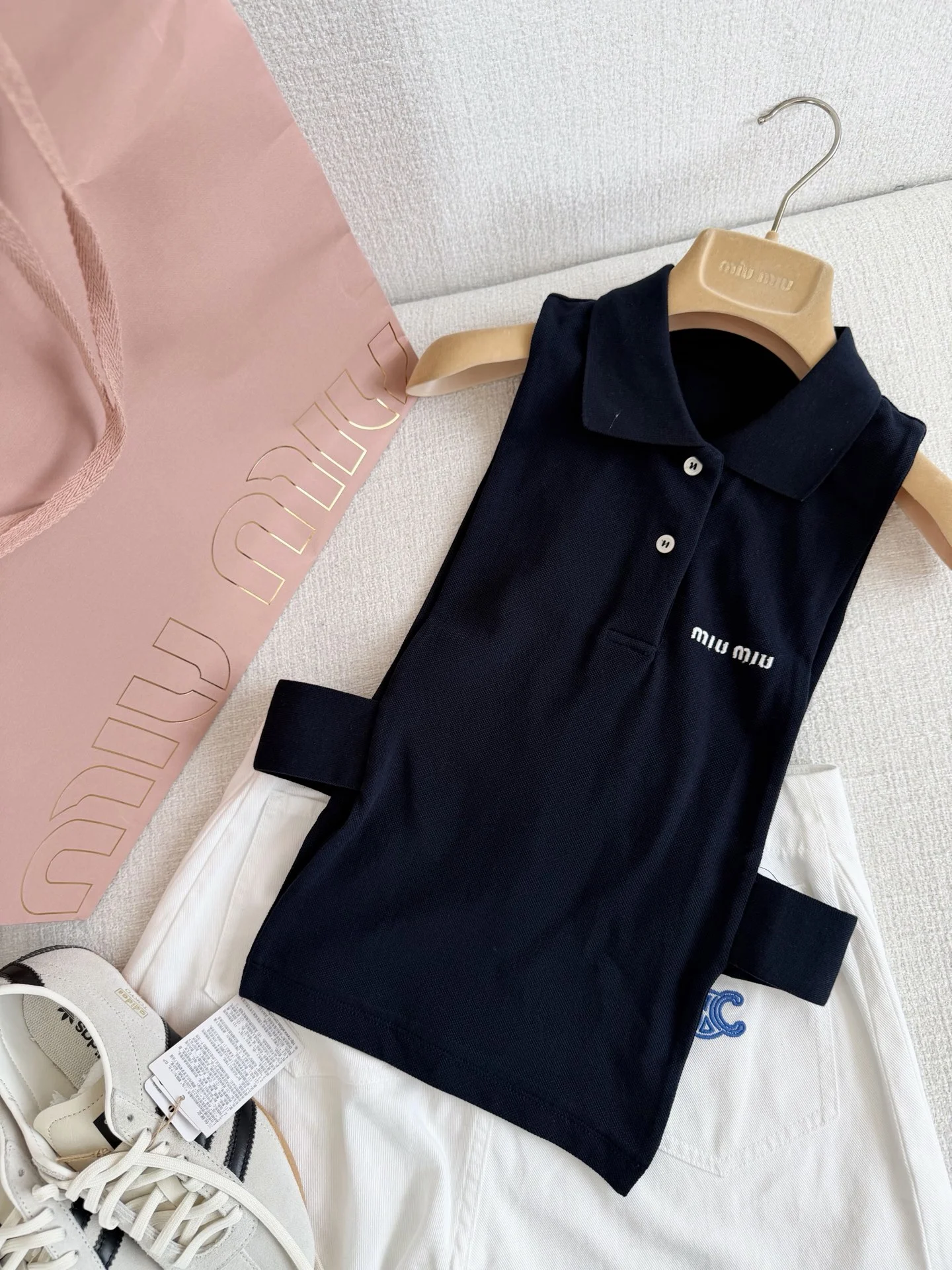 MIU MIU Vests Cotton S-L A90202608041159
