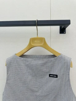 Alternative view of MIU MIU Vests Cotton S-L B15202608041523