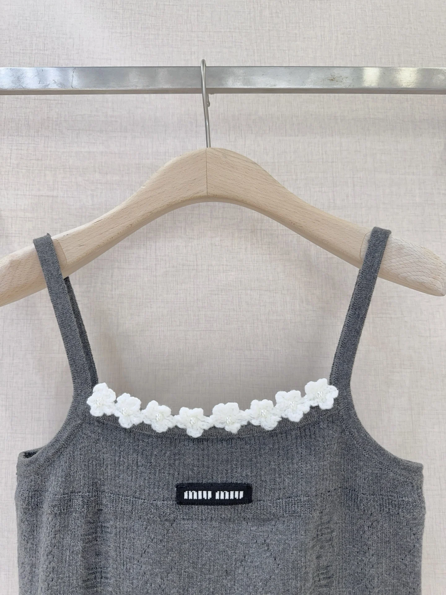 MIU MIU Vests Knit Cotton S-M-L A80202608042018 - Image 2