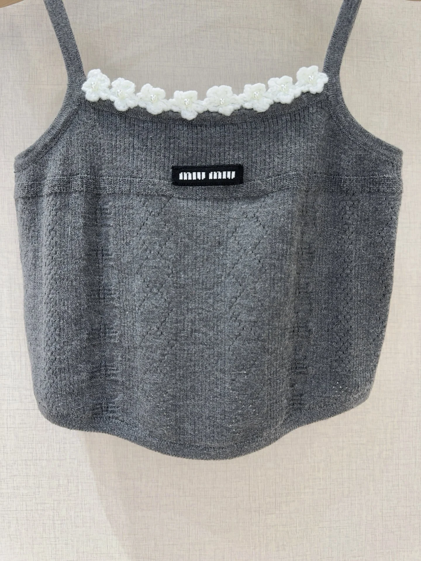 MIU MIU Vests Knit Cotton S-M-L A80202608042018 - Image 3