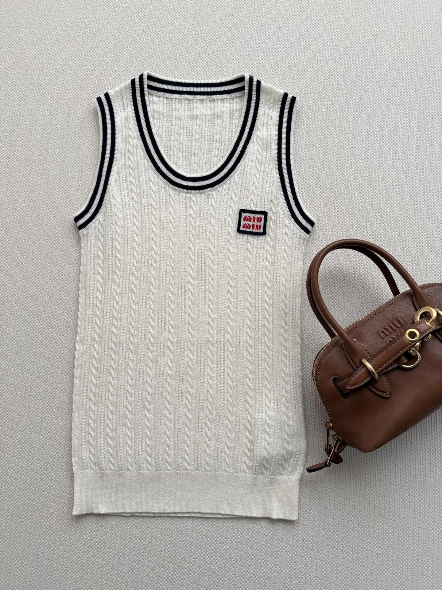 MIU MIU Vests Knit S M L B70202608040920 - Image 3