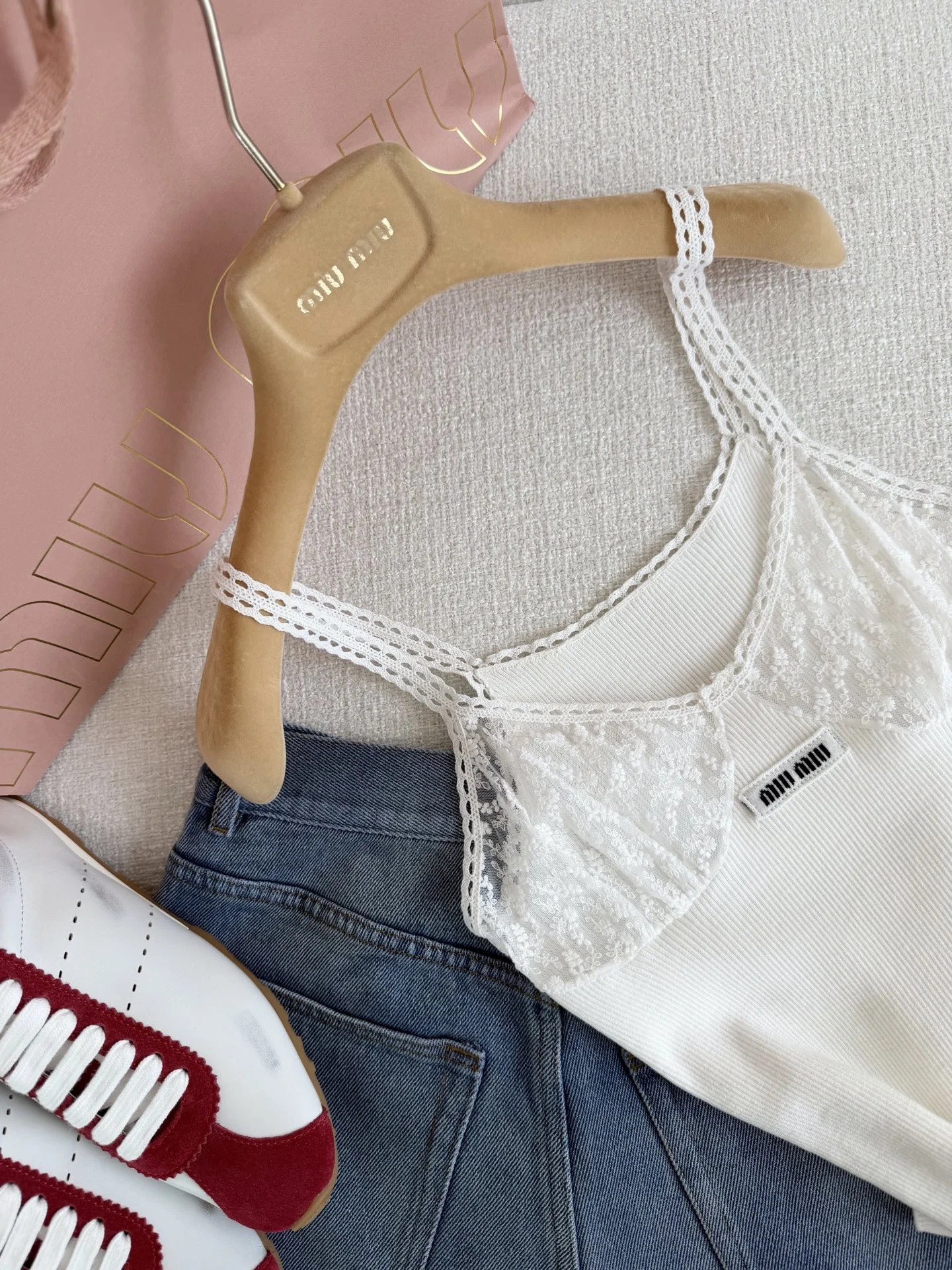 MIU MIU Vests Lace One Size B30202608041151 - Image 2