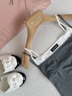 Alternative view of MIU MIU Vests S-L A75202608041163