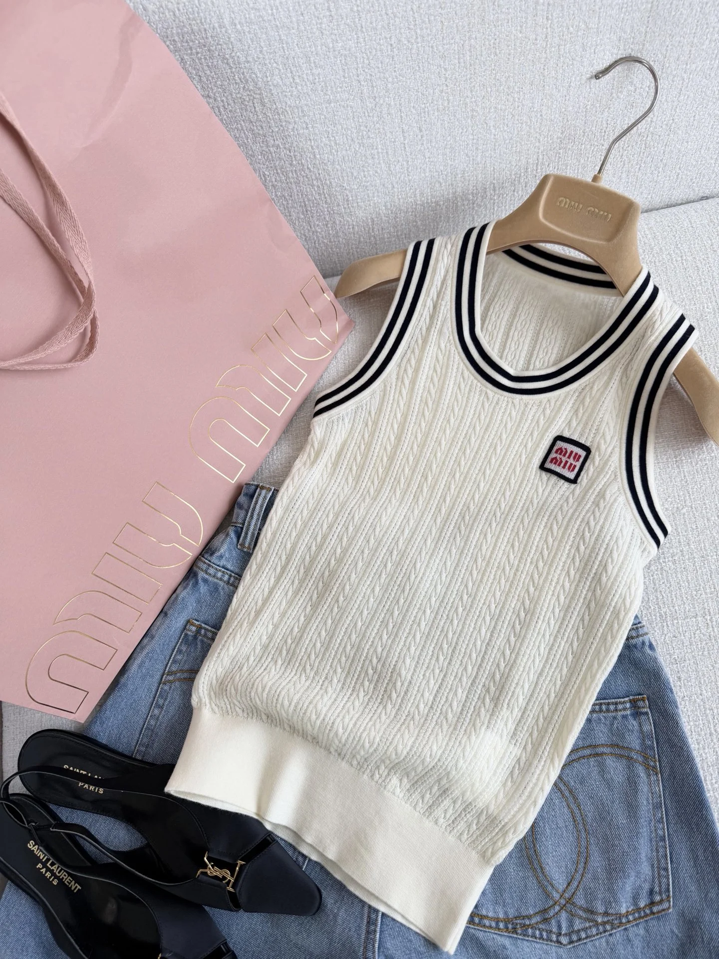 MIU MIU Vests S-L B35202608040195