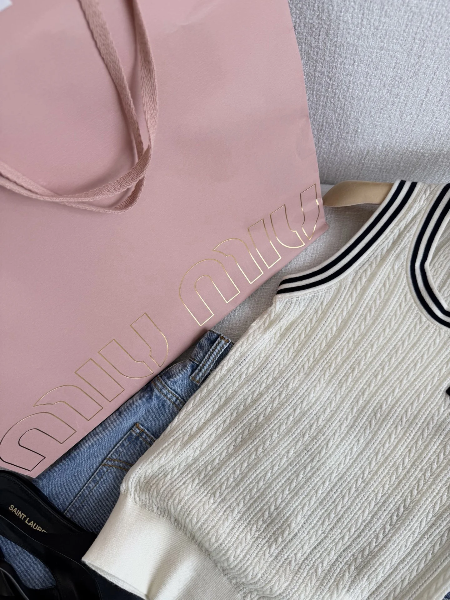 MIU MIU Vests S-L B35202608040195 - Image 3