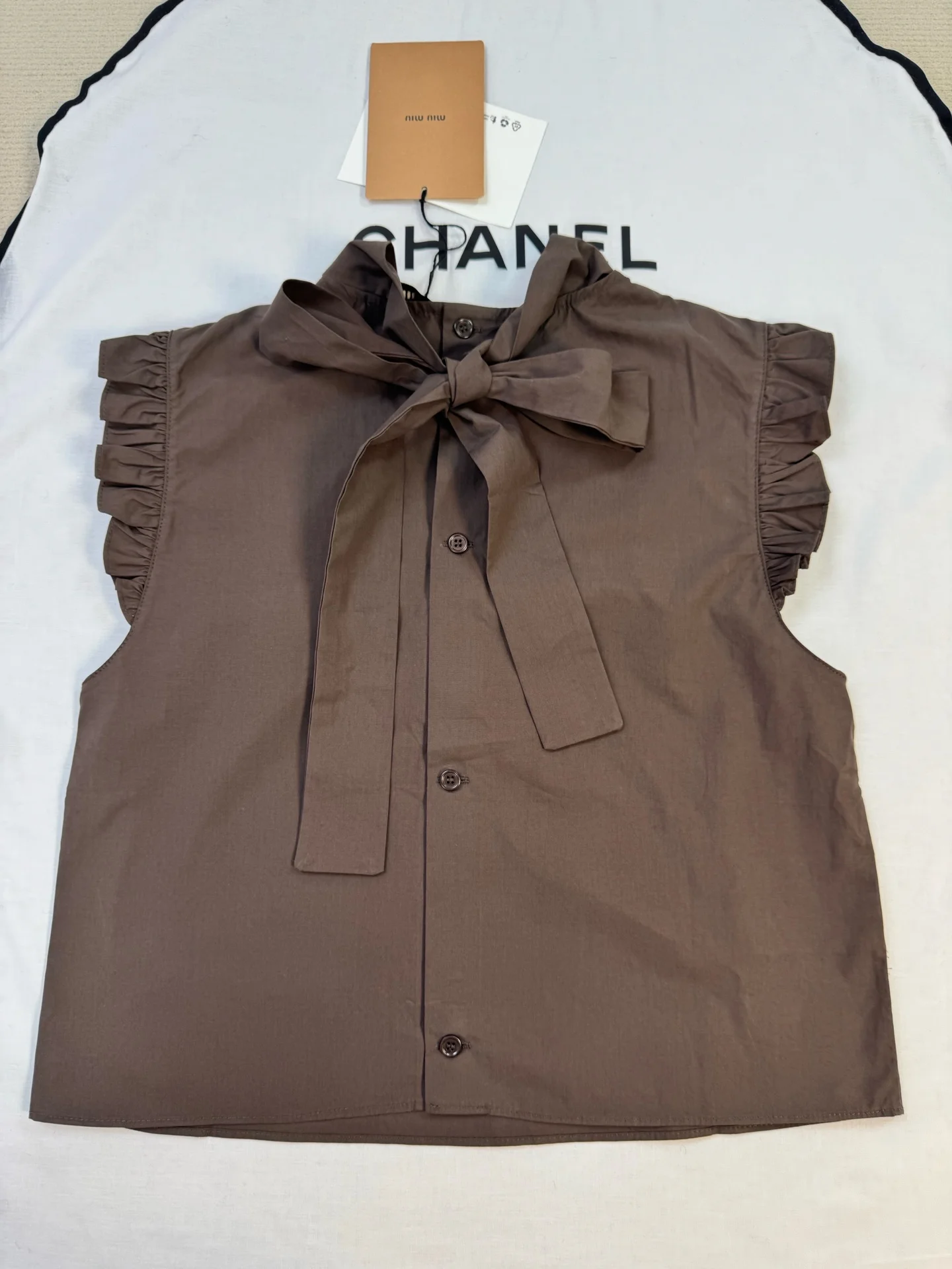MIU MIU Vests S-L C65202608041360 - Image 2