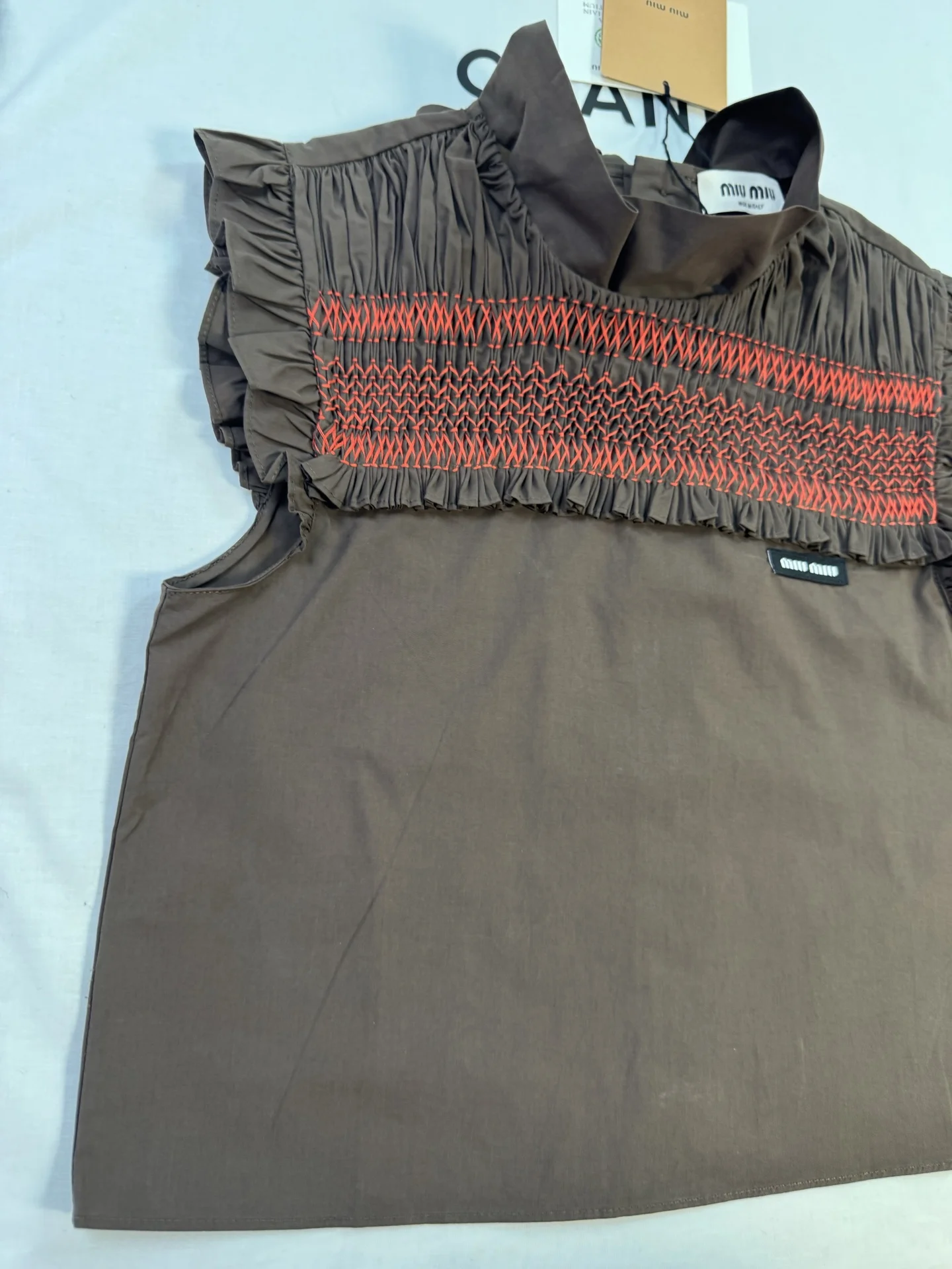 MIU MIU Vests S-L C65202608041360 - Image 8