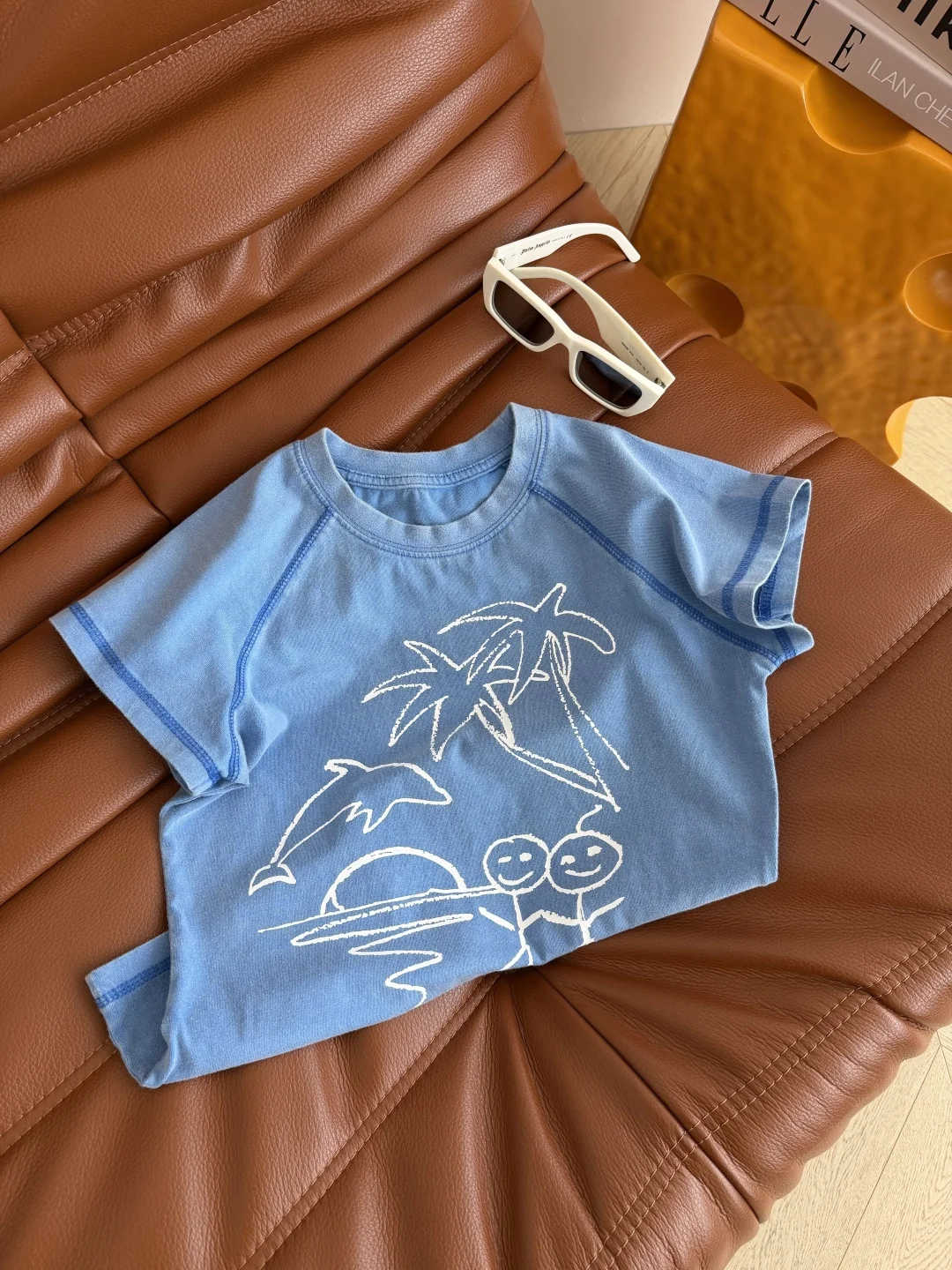 PALM ANGELS T-shirts Cotton S M L A75202608040180 - Image 3
